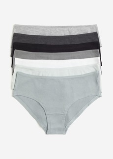 H&M H & M - 7-pack Hipster Briefs - Turquoise