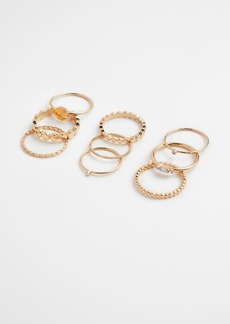 H&M H & M - 9-pack Rings - Gold