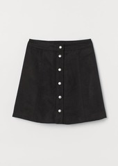 H&M H & M - A-line Skirt - Black