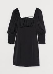 H&M H & M - Back-laced Dress - Black