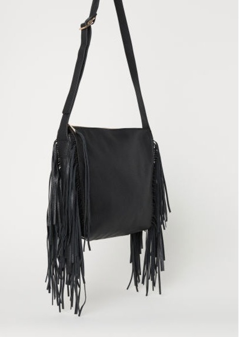 h and m fringe bag