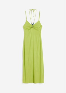 H&M H & M - Bead-detail Slip Dress - Green
