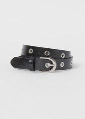 H&M H & M - Belt with Grommets - Black