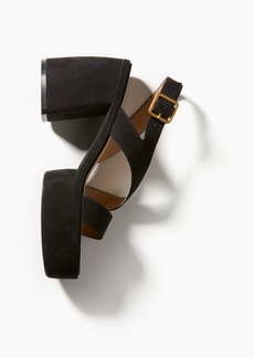 H&M H & M - Block-heeled Platform Sandals - Black