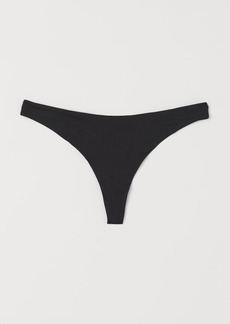 H&M H & M - Brazilian Thong Bikini Bottoms - Black