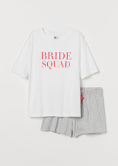 H&M H & M - Bridal Shower Pajamas - White