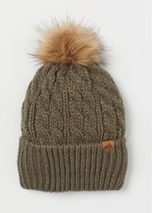 H&M H & M - Cable-knit Hat - Green