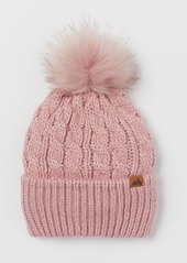 H&M H & M - Cable-knit Hat - Pink