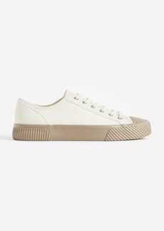 H&M H & M - Canvas Sneakers - White