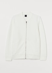 H&M H & M - Cardigan with Zip - White