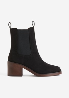 H&M H & M - Chelsea Boots with Heel - Black