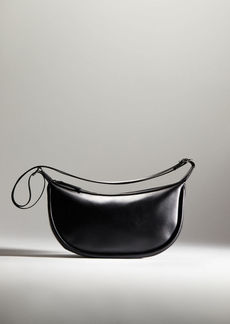 H&M H & M - Coated Crossbody Bag - Black