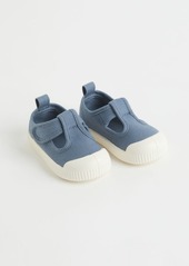 H&M H & M - Cotton Canvas Sandals - Blue