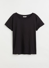 H&M H & M - Cotton T-shirt - Black