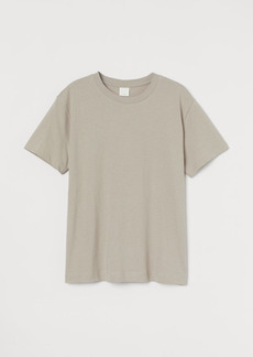 H&M H & M - Cotton T-shirt - Brown