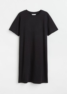 H&M H & M - Cotton T-shirt Dress - Black