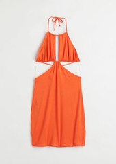 H&M H & M - Cut-out Dress - Orange
