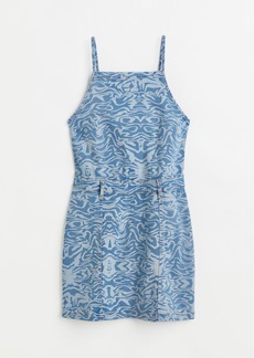 H&M H & M - Denim Bodycon Dress - Blue