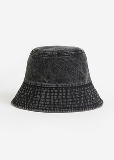 H&M H & M - Denim Bucket Hat - Black
