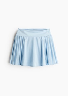 H&M H & M - DryMove Pleated Tennis Skirt - Blue
