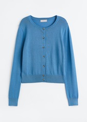 H&M H & M - Fine-knit Cardigan - Blue