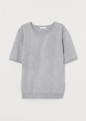 H&M H & M - Fine-knit Sweater - Gray