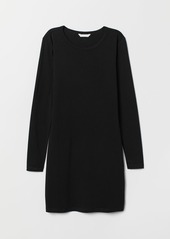 H&M H & M - Fitted Dress - Black