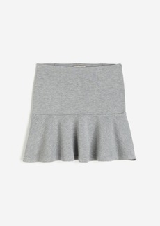 H&M H & M - Flared Mini Skirt - Gray