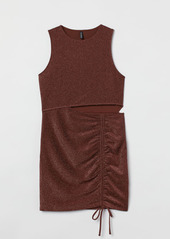 H&M H & M - H & M+ Cut-out Dress - Brown