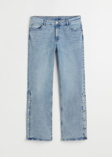 H&M H & M - H & M+ Flared Low Waist Jeans - Blue