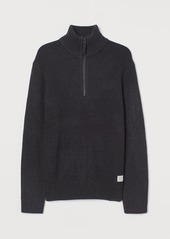 H&M H & M - Half-zip Sweater - Blue