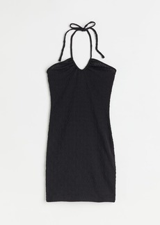 H&M H & M - Halterneck Dress - Black