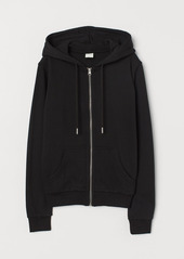 H&M H & M - Hooded Jacket - Black