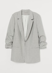 H&M H & M - Jacket with Gathered Sleeves - Gray