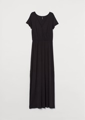 H&M H & M - Jersey Maxi Dress - Black