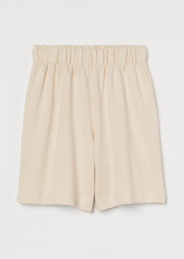 H&M H & M - Jersey Shorts - White