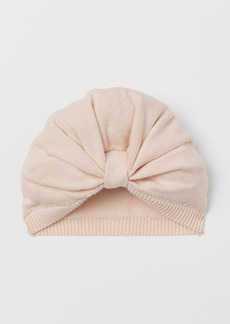H&M H & M - Knit Cotton Turban - Orange