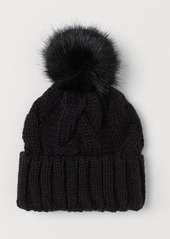 H&M H & M - Knit Hat - Black