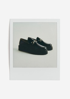 H&M H & M - Leather Loafers - Black