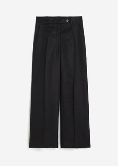 H&M H & M - Linen Dress Pants - Black