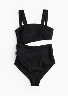 H&M H & M - MAMA Padded-cup Cut-out Swimsuit - Black