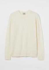 H&M H & M - Merino Wool Sweater - White