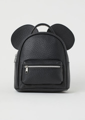 H&M H & M - Mini Backpack - Black