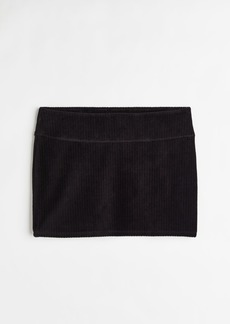 H&M H & M - Mini Skirt - Black