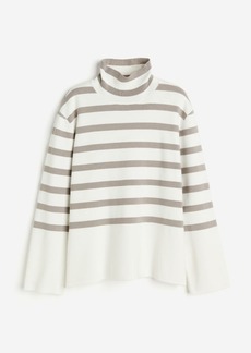 H&M H & M - Mock Turtleneck Sweater - Brown