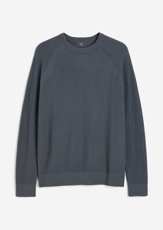 H&M H & M - Muscle Fit Knit Sweater - Gray