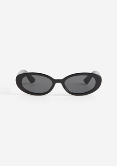 H&M H & M - Oval Sunglasses - Black