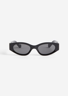 H&M H & M - Oval Sunglasses - Black