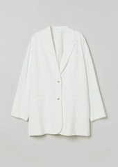 H&M H & M - Oversized Jacket - White