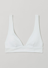 H&M H & M - Padded Bikini Top - White